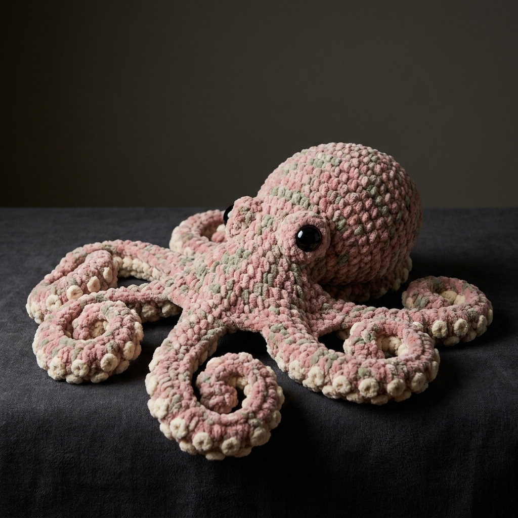 Anchor The Octopus Pattern | Crochet Pattern |Digital Download | PDF