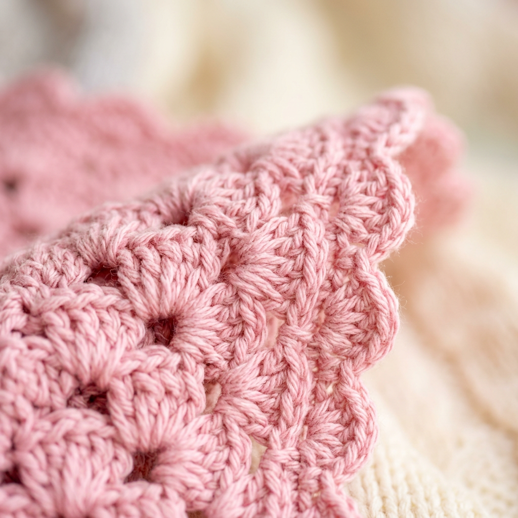 Simple Crochet Baby Blanket Pattern, Shell Stitch PDF, Beginner Friendly