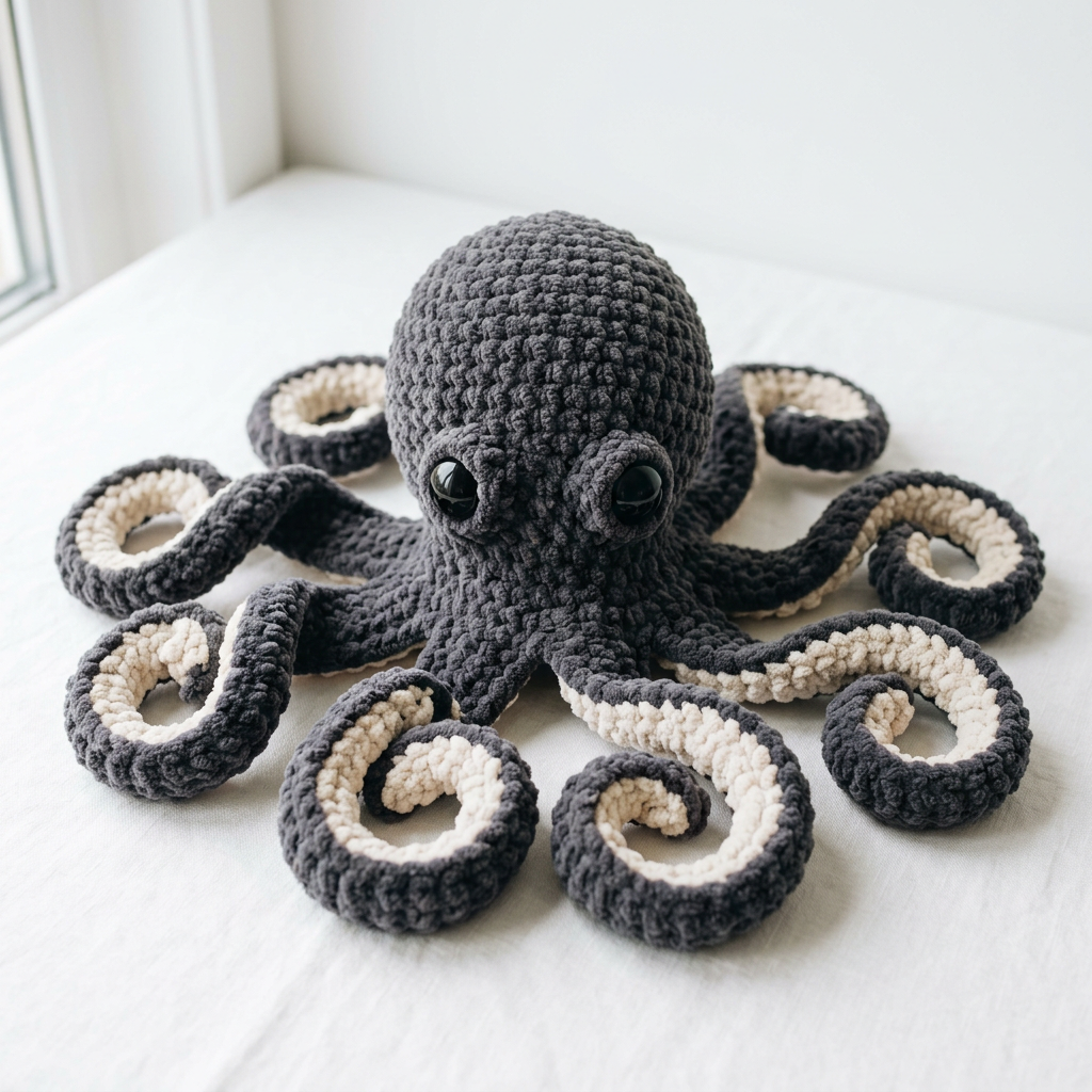 Anchor The Octopus Pattern | Crochet Pattern |Digital Download | PDF