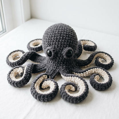 Anchor The Octopus Pattern | Crochet Pattern |Digital Download | PDF