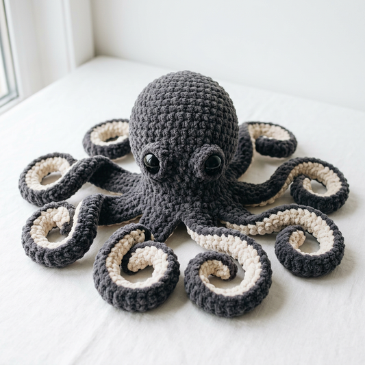 Anchor The Octopus Pattern | Crochet Pattern |Digital Download | PDF