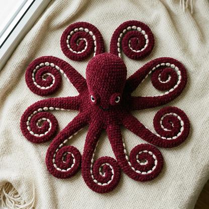 Anchor The Octopus Pattern | Crochet Pattern |Digital Download | PDF
