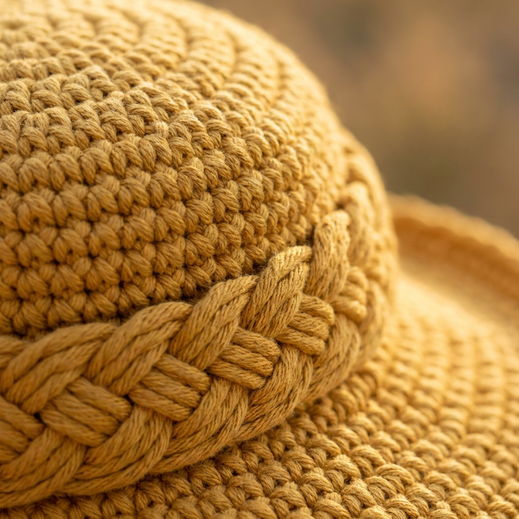 CROCHET PATTERN + VIDEO Wheatfield Sun Hat | Wheat Stitch Brim | 7 Sizes Newborn to Adult | Instant Pdf Download