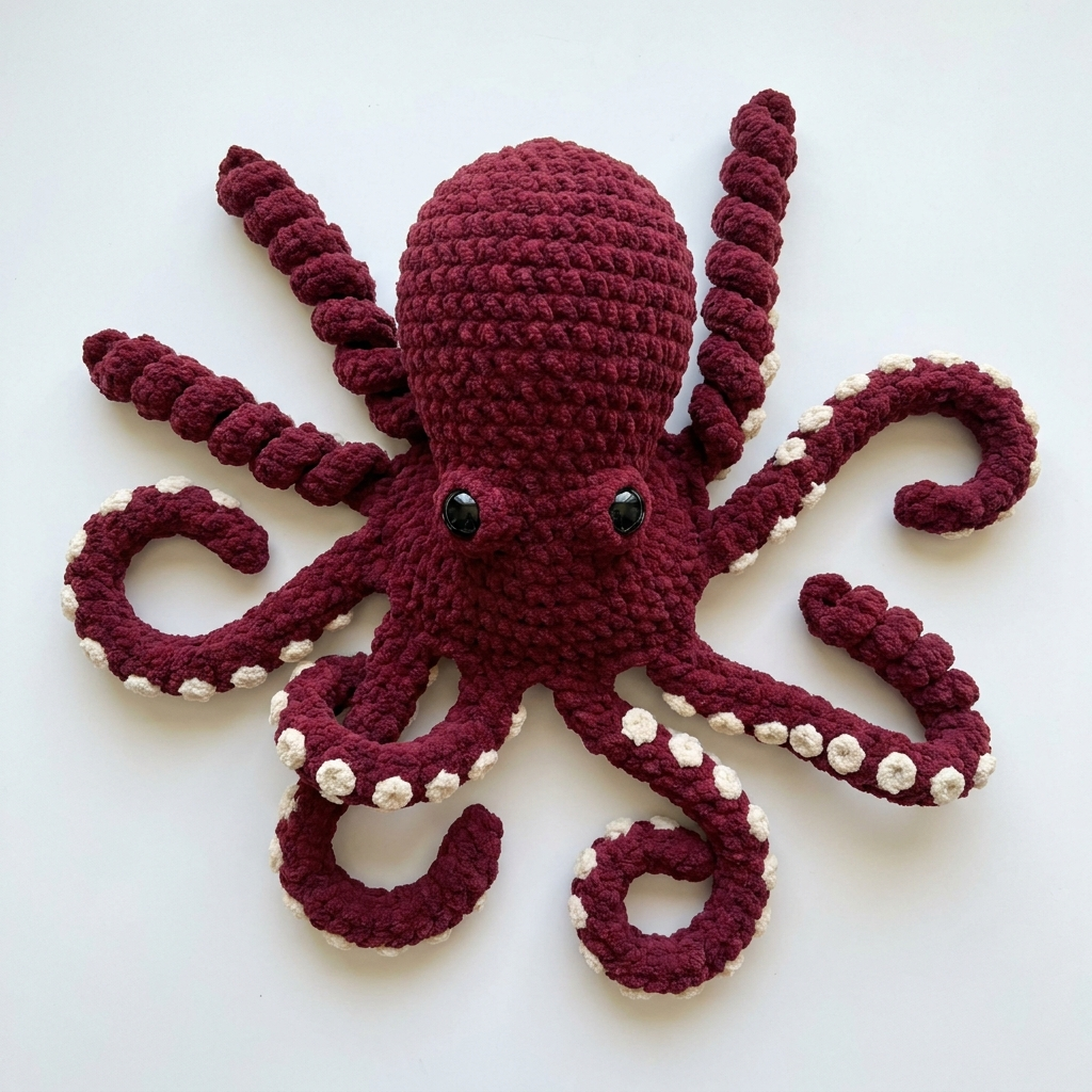 Anchor The Octopus Pattern | Crochet Pattern |Digital Download | PDF