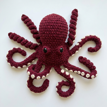 Anchor The Octopus Pattern | Crochet Pattern |Digital Download | PDF