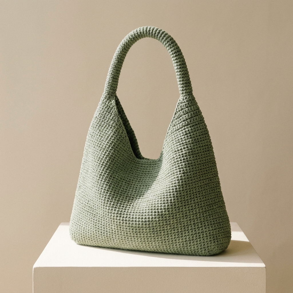 Crochet Hobo Bag Pattern PDF, Slouchy Tote, Easy Slouchy Purse, English Only, US Terms, 3 Sizes (Small, Medium, Large)