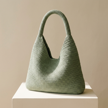 Crochet Hobo Bag Pattern PDF, Slouchy Tote, Easy Slouchy Purse, English Only, US Terms, 3 Sizes (Small, Medium, Large)